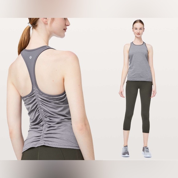 lululemon athletica Tops - Rouche of Adrenaline Racerback Tank